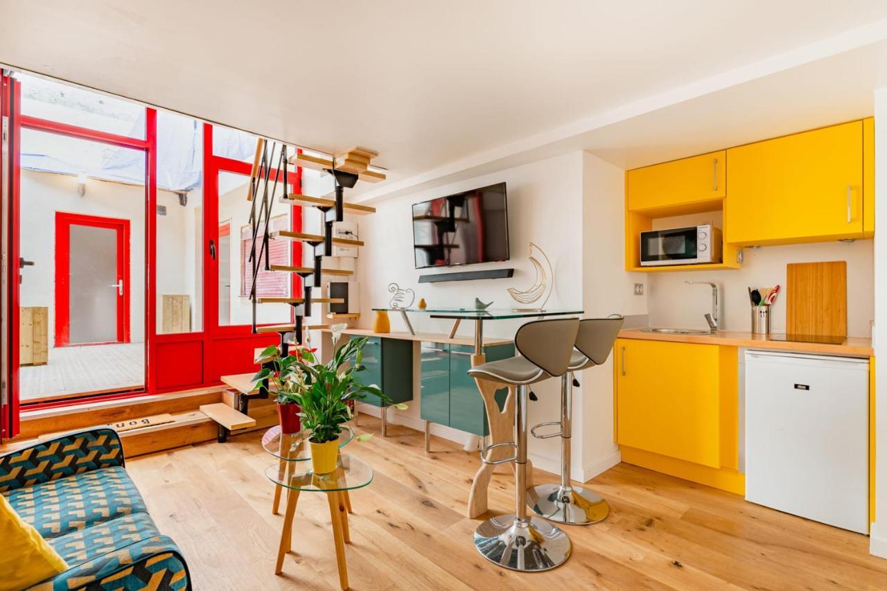Beige Hospitalite - Elia Love Loft Centre Ville Сент-Этьен Экстерьер фото
