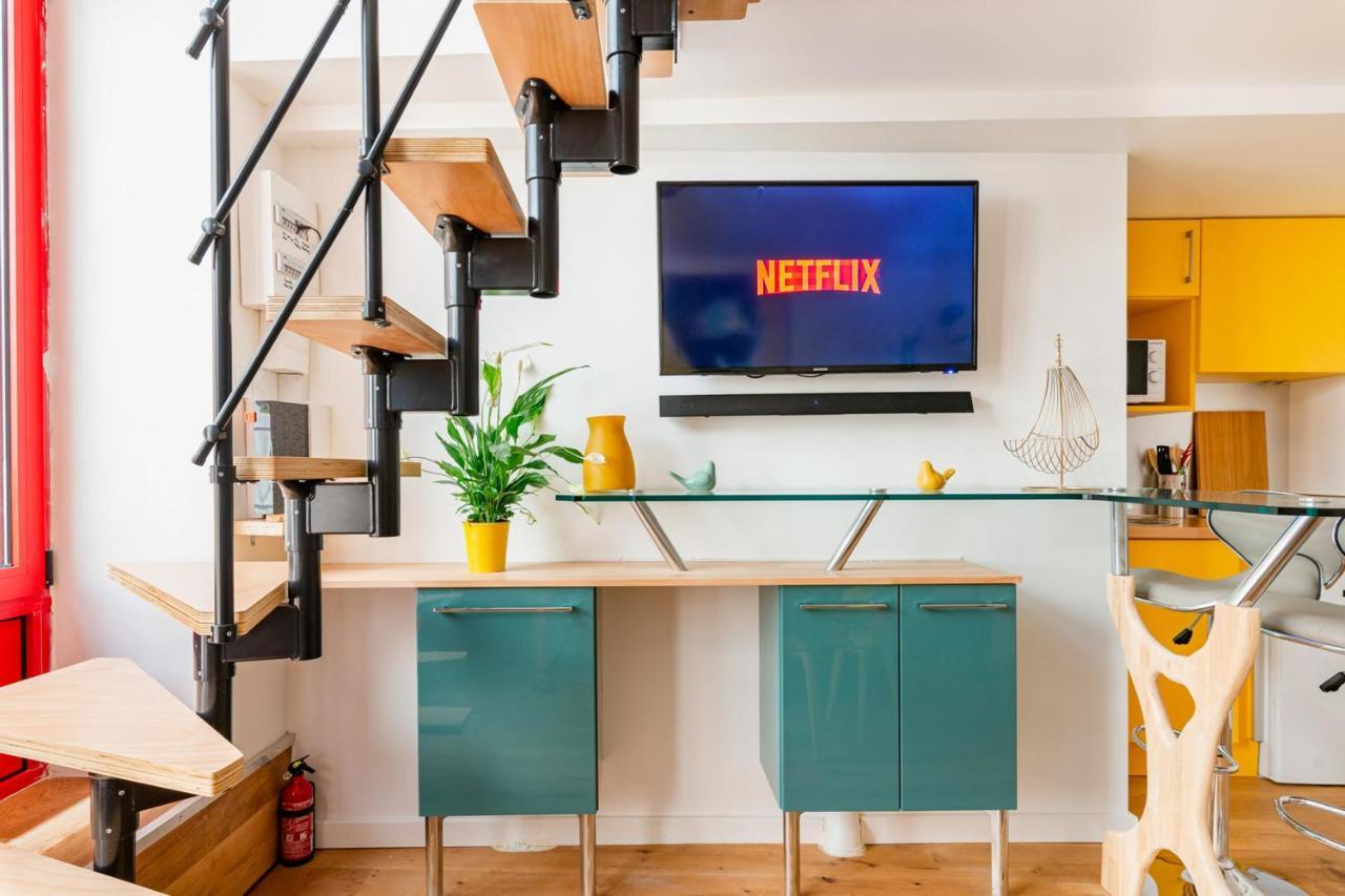 Beige Hospitalite - Elia Love Loft Centre Ville Сент-Этьен Экстерьер фото